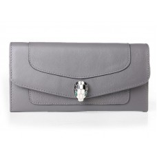 Bvlgari Serpenti Pochette pénztárca világos khaki