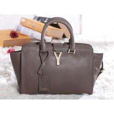 Yves Saint Laurent Cabas Chyc eredeti bőr tote khaki