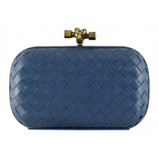 Bottega Veneta Abszint Intrecciato Ayers Knot Blue