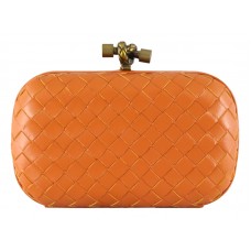 Bottega Veneta Abszint Intrecciato Ayers Knot Orange