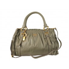 Prada Nappa Gauffre Horizontal Antik Táska Khaki