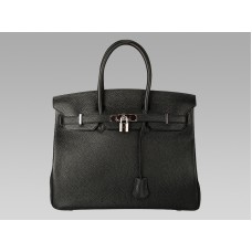 Hermès Birkin 35cm Togo Bőr Táska Fekete