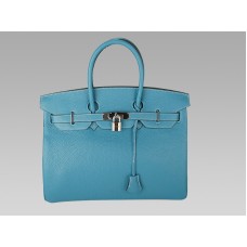 Hermès Birkin 35cm Togo Bőr Táska Kék