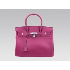 Hermès Birkin 35cm Togo Clemence Fuschia Táska