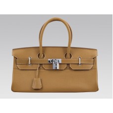 Hermès Birkin Jpg 42cm Togo Bőr Ezüst Táska