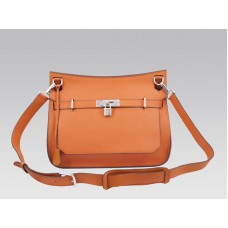 Hermès Jypsière 34 Messenger Táska Clémence Narancssárga