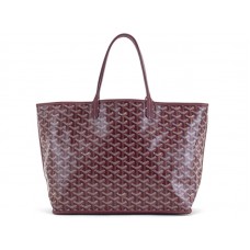 Goyard Anjou megfordítható tote Mm Burgundy