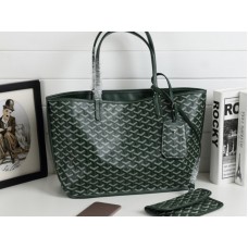 Goyard Anjou megfordítható tote Mm Green