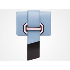 Prada Plex Ribbon Crossbody Táska Astral Kék Rózsaszín