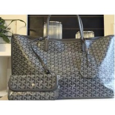 Goyard Anjou Reversible Tote Gm szürke