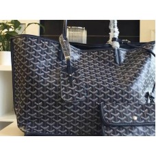 Goyard Anjou megfordítható Tote Gm Navy