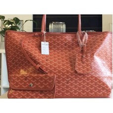 Goyard Anjou megfordítható Tote Gm narancs