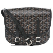 Goyard Chevron Belvedere Pm Messenger táska, fekete