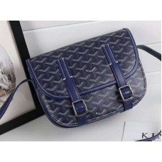 Goyard Chevron Belvedere Pm Messenger táska, kék