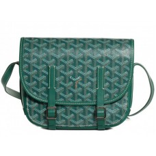 Goyard Chevron Belvedere Pm Messenger táska, zöld