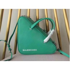 Balenciaga Triangle Duffle S táska, zöld, 170120573