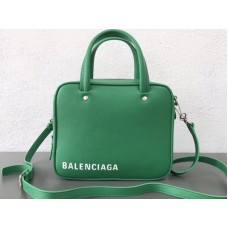 Balenciaga Háromszög Négyzet Xs Táska Zöld 513995c8k021002