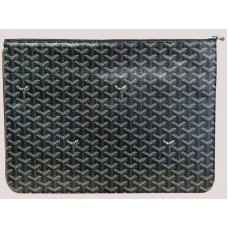 Goyard Chevron Senat Pochette Gm kávé sar0201492