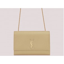 Saint Laurent Ysl Nagy Kate Láncos Táska Sárgabarackszínű H-yslshsg073330md