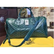 Goyard Goyardine Croisiere 45 zöld zöld bőr szegéllyel 2309-3