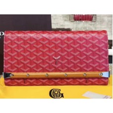 Goyard Chevron Monte Carlo Bois kuplung piros