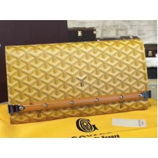 Goyard Chevron Monte Carlo Bois kuplung sárga