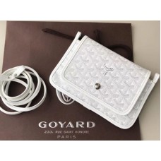 Goyard Goyardine Plumet Crossbody pénztárca fehér