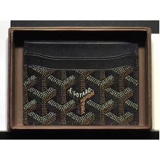 Goyard Goyardine Saint Sulpice kártyatartó fekete