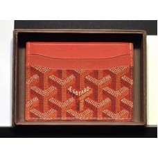 Goyard Goyardine Saint Sulpice kártyabirtokos piros