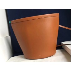 Celine Claps Borjúbőr Vödör Táska Teveszín