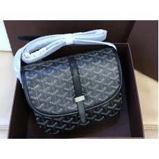 Goyard Goyardine Chevron futártáska fekete
