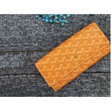 Goyard Varenne Chevron hosszú pénztárca sárga