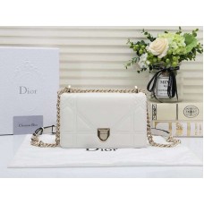 Dior Kis Dioráma Báránybőr Táska Fehér d05264
