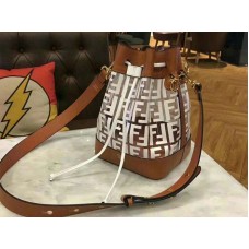 Fendi Mon Tresor Átlátszó Bőr Táska Fehér F0812