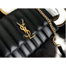 Saint Laurent Vicky Medium Matelassban? Báránybőr fekete