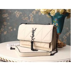 Saint Laurent Jamie Medium Carre Rive Clafskin krémszínű szemüveg