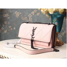 Saint Laurent Jamie Medium Carre Rive Clafskin Pink szemüveg