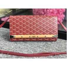 Goyard Monte Carlo Clutch pánttal Pm Burgundy