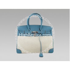 Hermès Blue Jean Togo és Toile Birkin 35