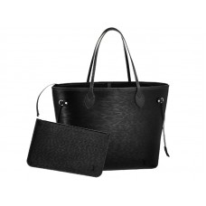 Louis Vuitton Epi Bőr Neverfull Mm Fekete Táska