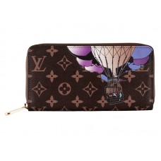 Louis Vuitton Monogram Zippy Illustre Nosztalgikus Reklám Csat Cipzár Hosszú
