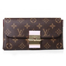 Louis Vuitton Monogram Elysee Pénztárca Burgundia