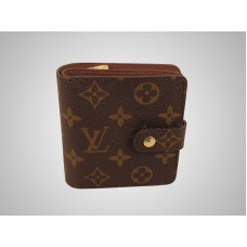 Louis Vuitton Monogram kompakt pénztárca