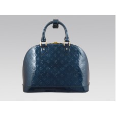 Louis Vuitton Monogram Vernis Alma Mm Éjfélkék