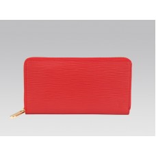 Louis Vuitton Epi Bőr Zippy Wallet Rubis