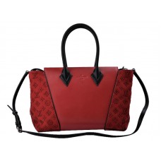 Louis Vuitton W Bag Pm Cuir Orferre Body And Veau Cachemire Oldalak Piros
