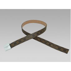 Louis Vuitton Damier vágott öv ezüst