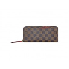 Louis Vuitton Damier Ebene Clemence pénztárca