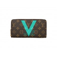 Louis Vuitton Monogram Zippy Pénztárca Türkiz