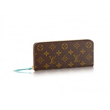 Louis Vuitton Monogram Clemence Wallet Türkiz